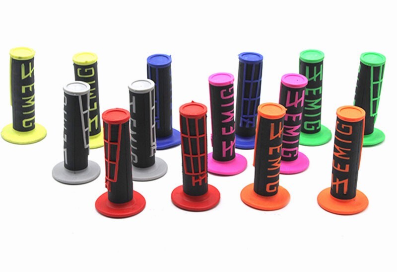7/8 inch 22mm motorcycle rubber handlebars/grip handlebars suitable for motorcycle cross-over Q