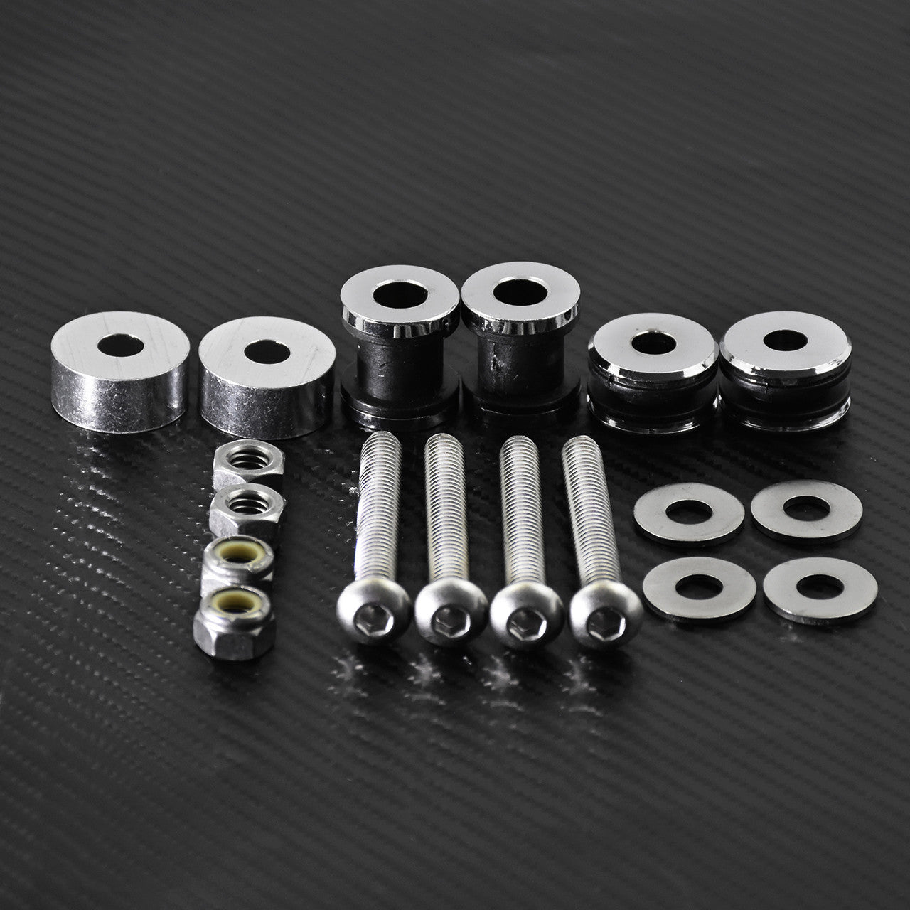 Detachable Sissy Bar Docking Hardware Kit Fit for Harley Softail Model 1984-2017 Q