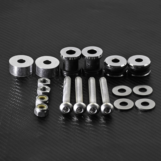 Detachable Sissy Bar Docking Hardware Kit Fit for Harley Softail Model 1984-2017 Q