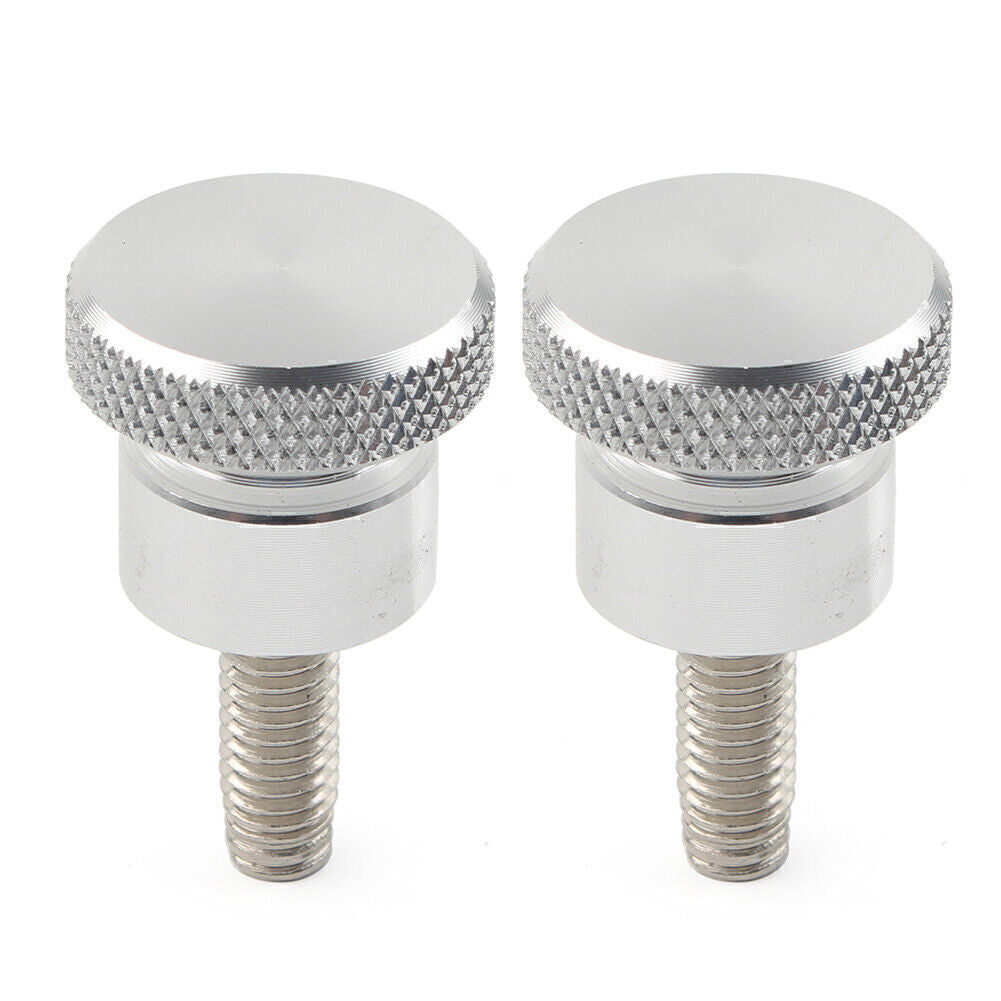 2x Tool for Seat Bolt Short Screw For Scrambler 865 06-15 Thruxton 865 04-15 Silver Q