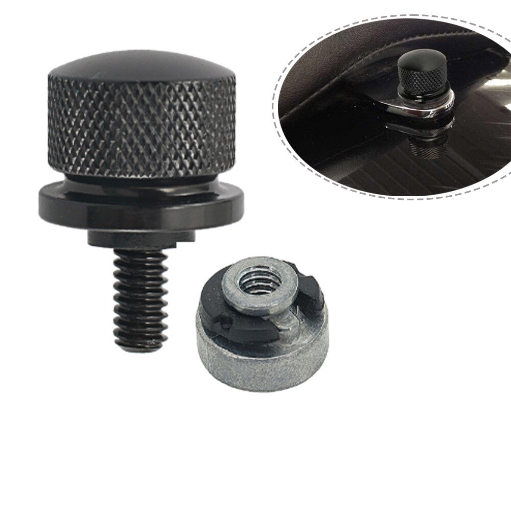 Black Rear Fender for Seat Bolt Screw for Harley Touring Sportster Dyna 1996-2023