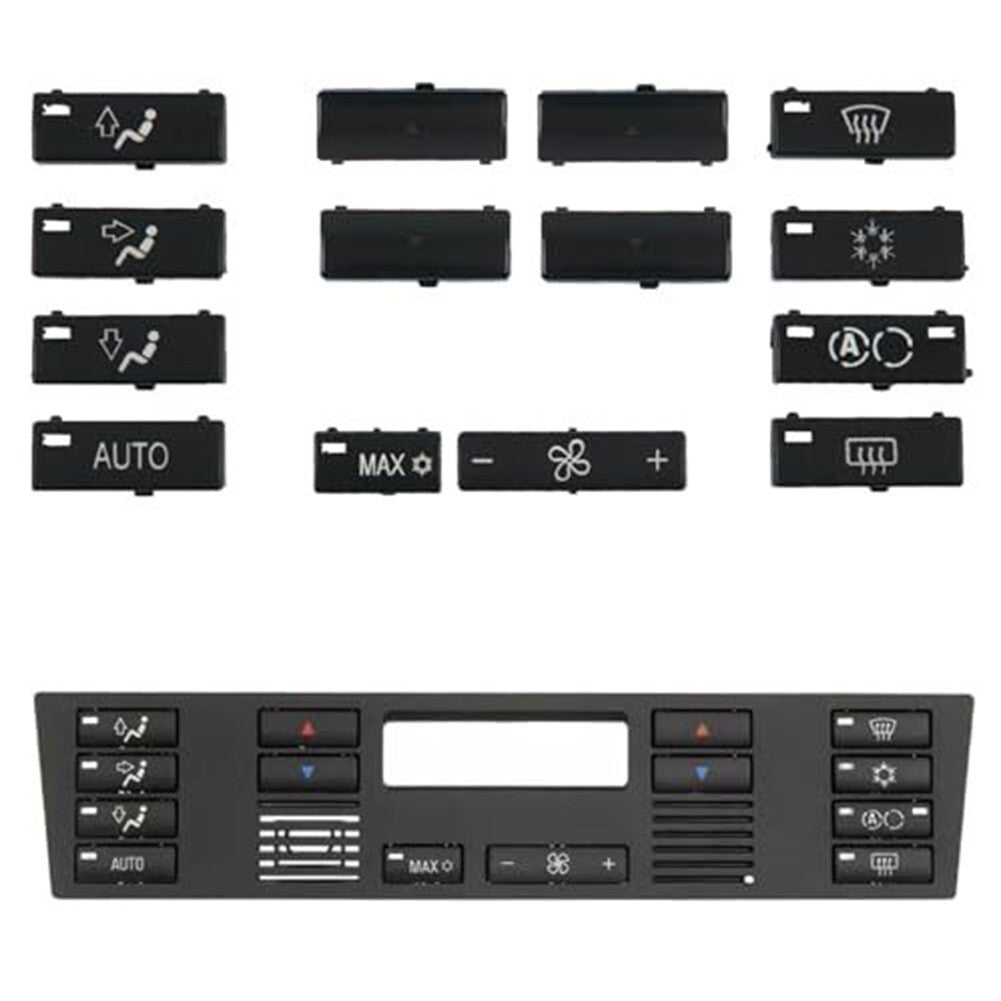 Air Con Heater Climate Ventilation Contral Button Switch Set for E39 X5 E53 v