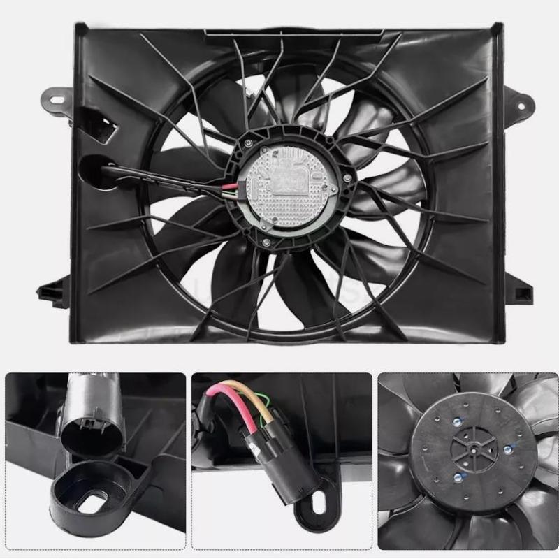 Radiator Cooling Fan Assembly 68541987AA For 2015 - 2022 for Dodge Charger n