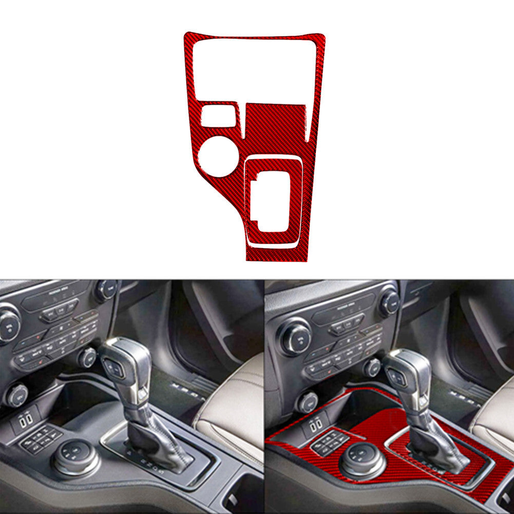 Carbon Fiber Headlight Switch Panel Trim Stickers for Audi TT 8N 2001-2006 Red v