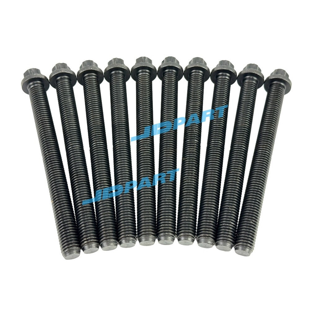 10-piece pack of cylinder head bolts 0427-0815 for Deutz TCD2011L04W excavator engine parts