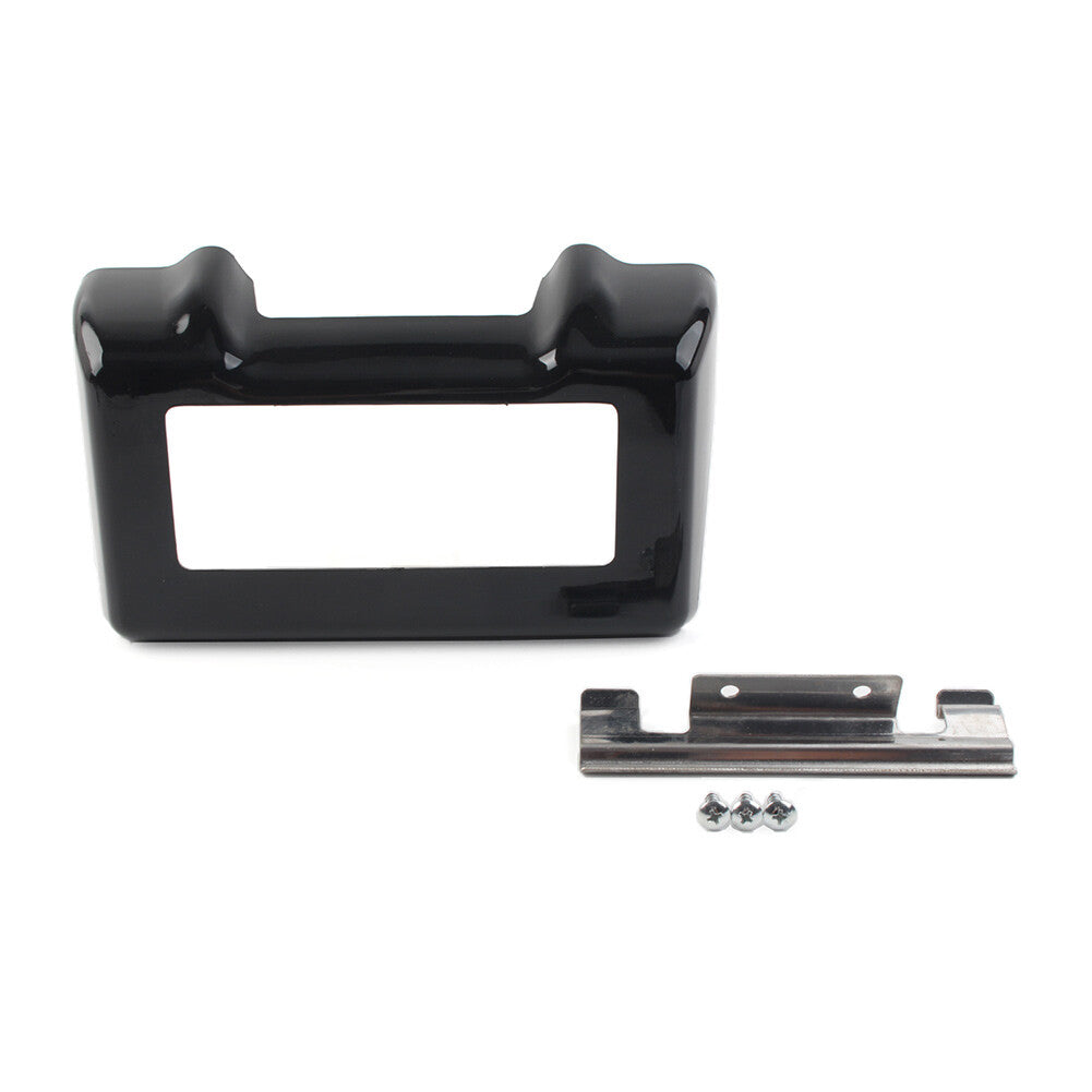 for Harley Touring Road King Electra Road Glide FLHX Black Oil Cooler Cover Q
