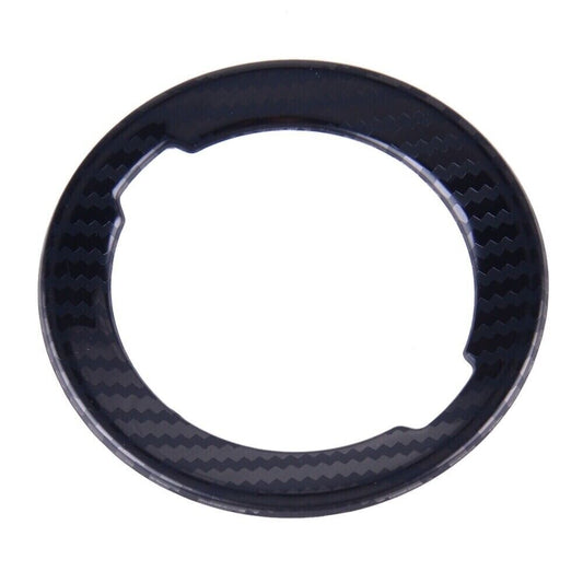 Carbon Fiber Steering Wheel Center Logo Emblem Cover Fit For Teana Altima n