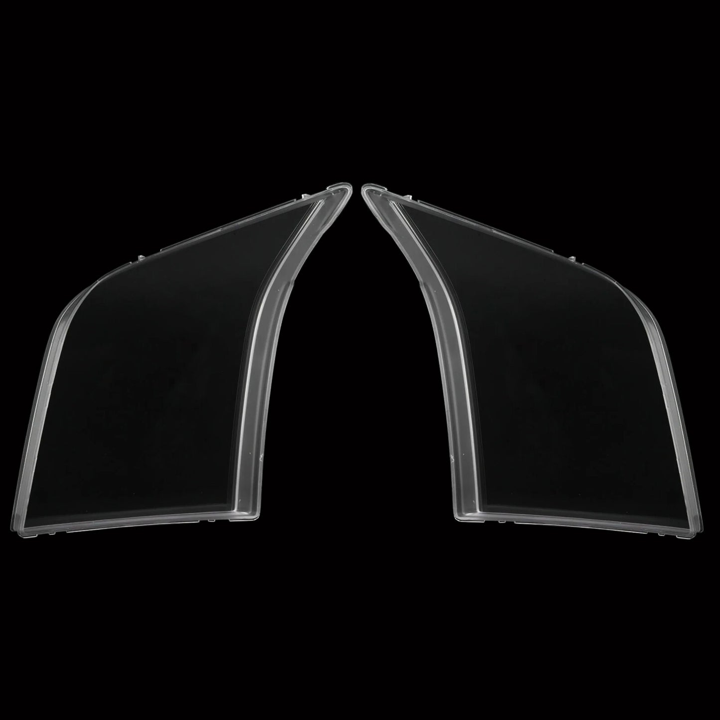 2x Front Headlight Lens Headlamp Cover Shade for Ford Transit MK7 VM V348 2006-2014