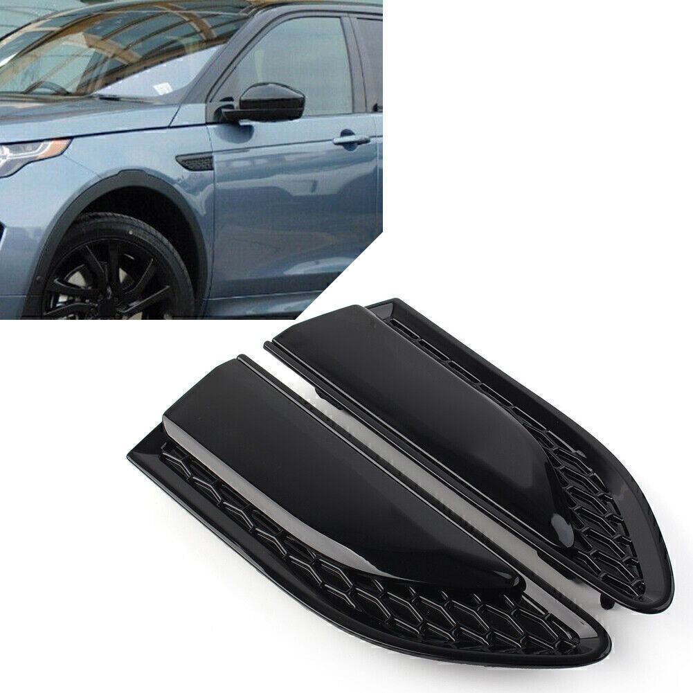 Black Fender Vent Grille Louver for Land Rover Discovery Sport 2015-2021 2020