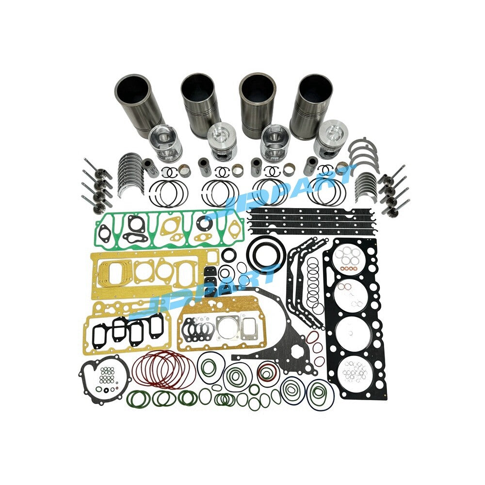 D5D Cylinder Liner Kit with Washers, Bearings, Valves, and Guides for Volvo Engines -