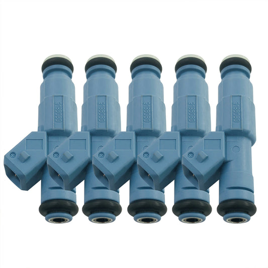 5x NEW Fuel Injector 0280155830 Fit For 1999-2006 for Volvo turbo B5234T3 9186060 v