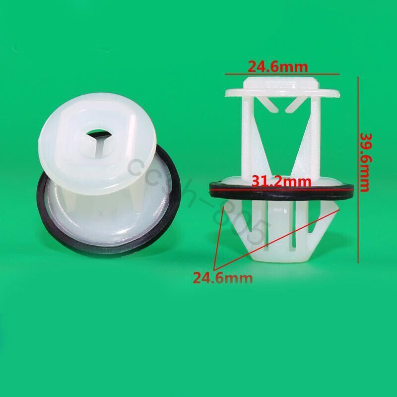 5 Pcs Car Rocker Panel Trim Retainer Clips for Mercedes-benz