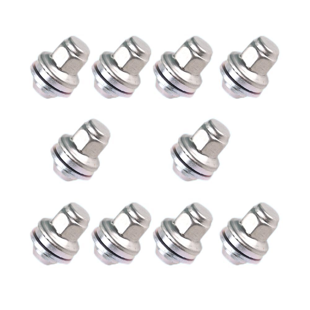 10X Wheel Bolt Lug Nut Set 2C35294010 Fits for Jaguar S-Type X-Type XJ8 XJR for XF Q