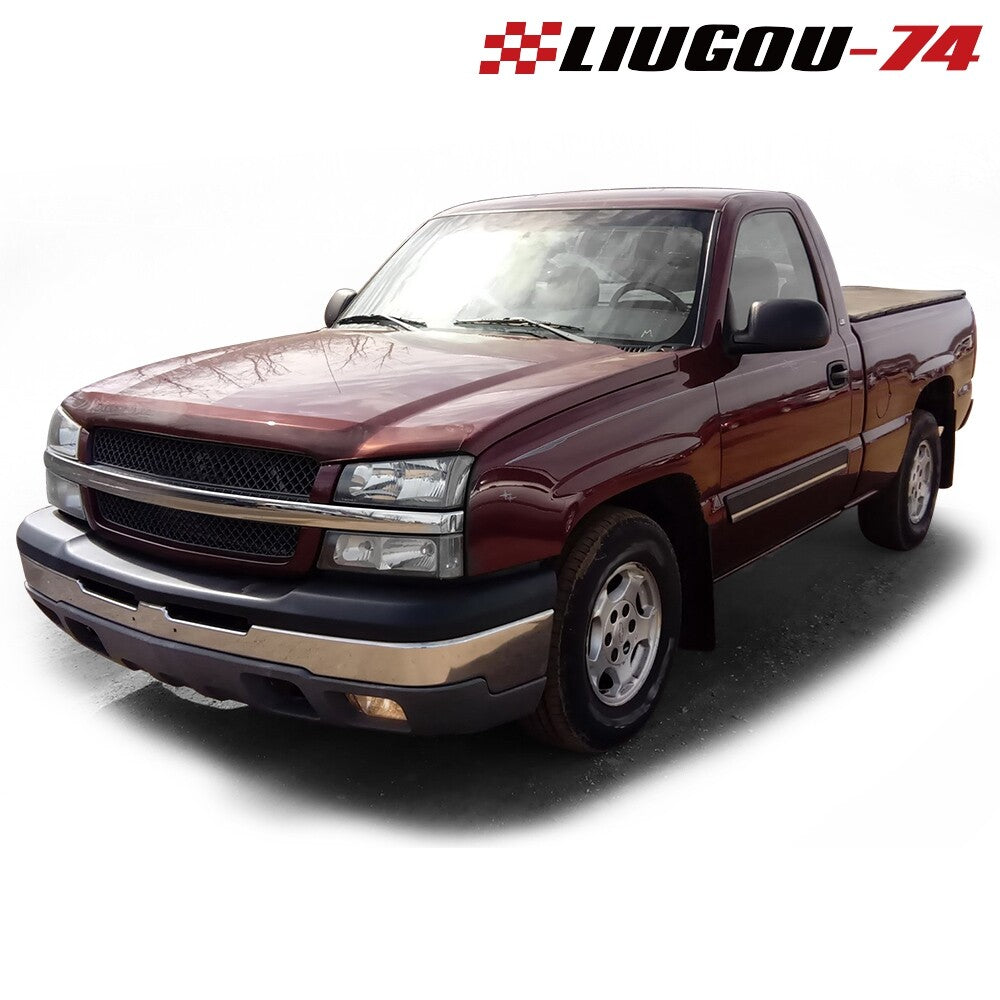 Suitable for 03-06 Silverado chrome transparent corner headlights and taillights, brand new- v