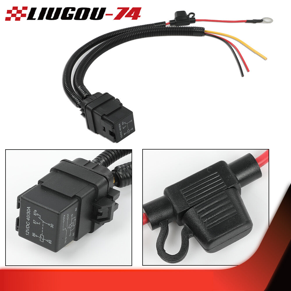 Fuel pump relay wiring kit suitable for 2011, 2012, and 2013 for Jeep for Dodge for Chrysler for Ram 1500s.