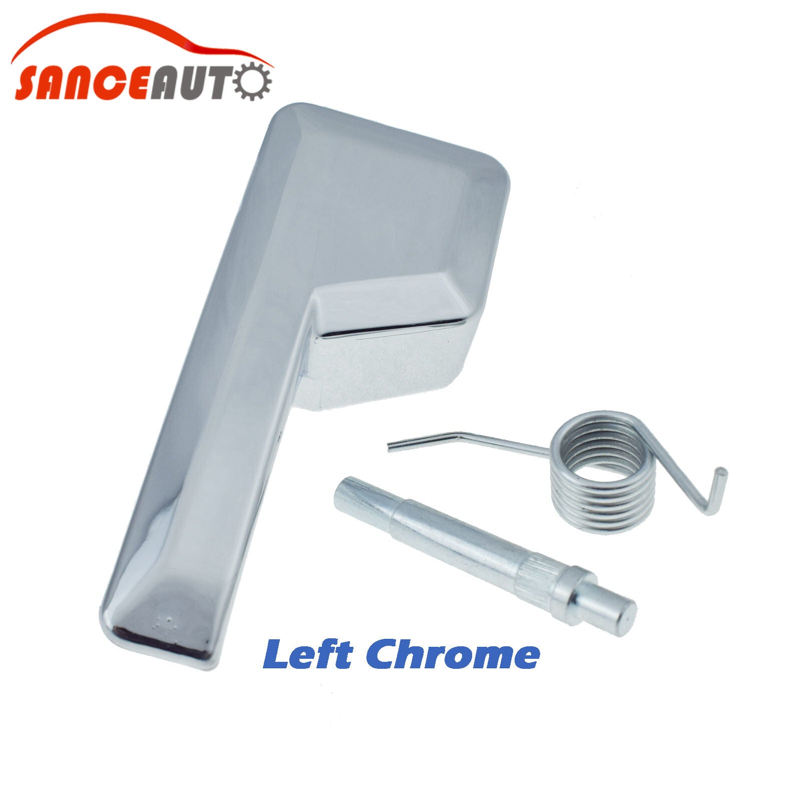 Suitable for 07-14 Edge and 07-15 for Lincoln MKX Chrome Interior Door Handle Driver LH- n