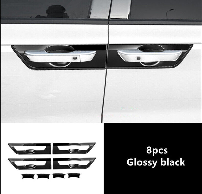 Wood Grain Glass Window Lift Panel Switch Cover Trim For Prado 2010-2021 v