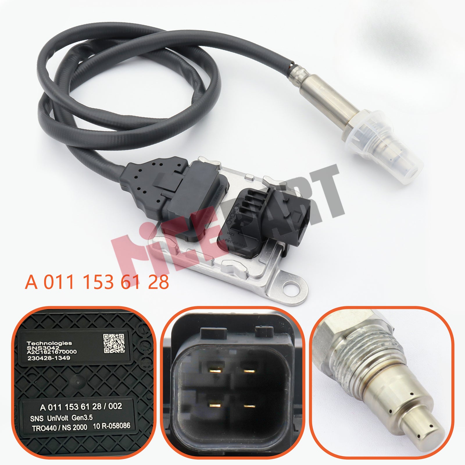 A0111536128 A0111535128 NOX SENSOR compatible for MERCEDES / DETEROIT DIESEL Engine