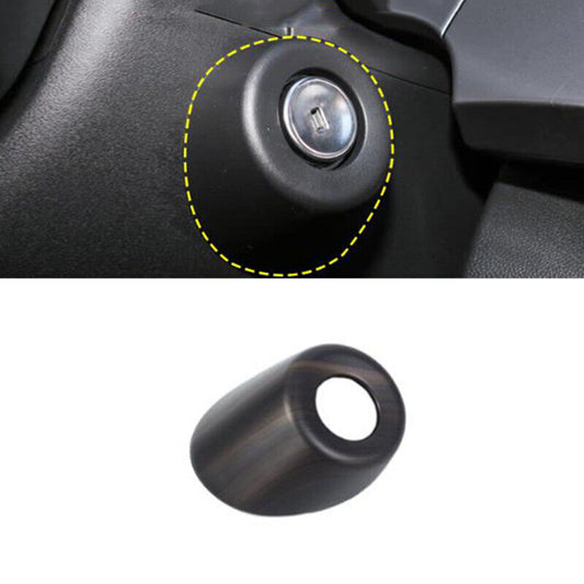 Wood Grain One-Button Start Switch Cover Trim for Chevrolet Trax 2023 2024 2025