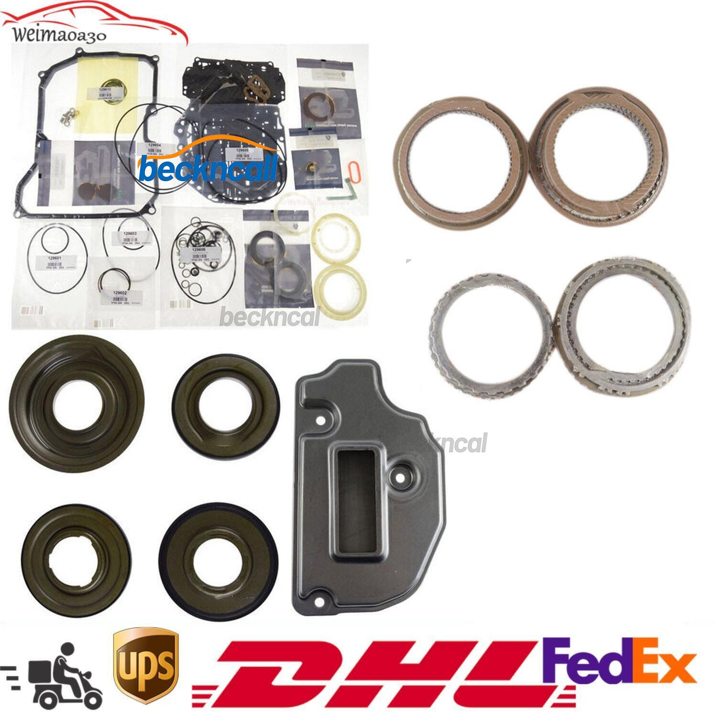 O9G TF60SN 6Speed Master Transmission Rebuild Seal Kit For Beetle for Jetta for Golf /GTI