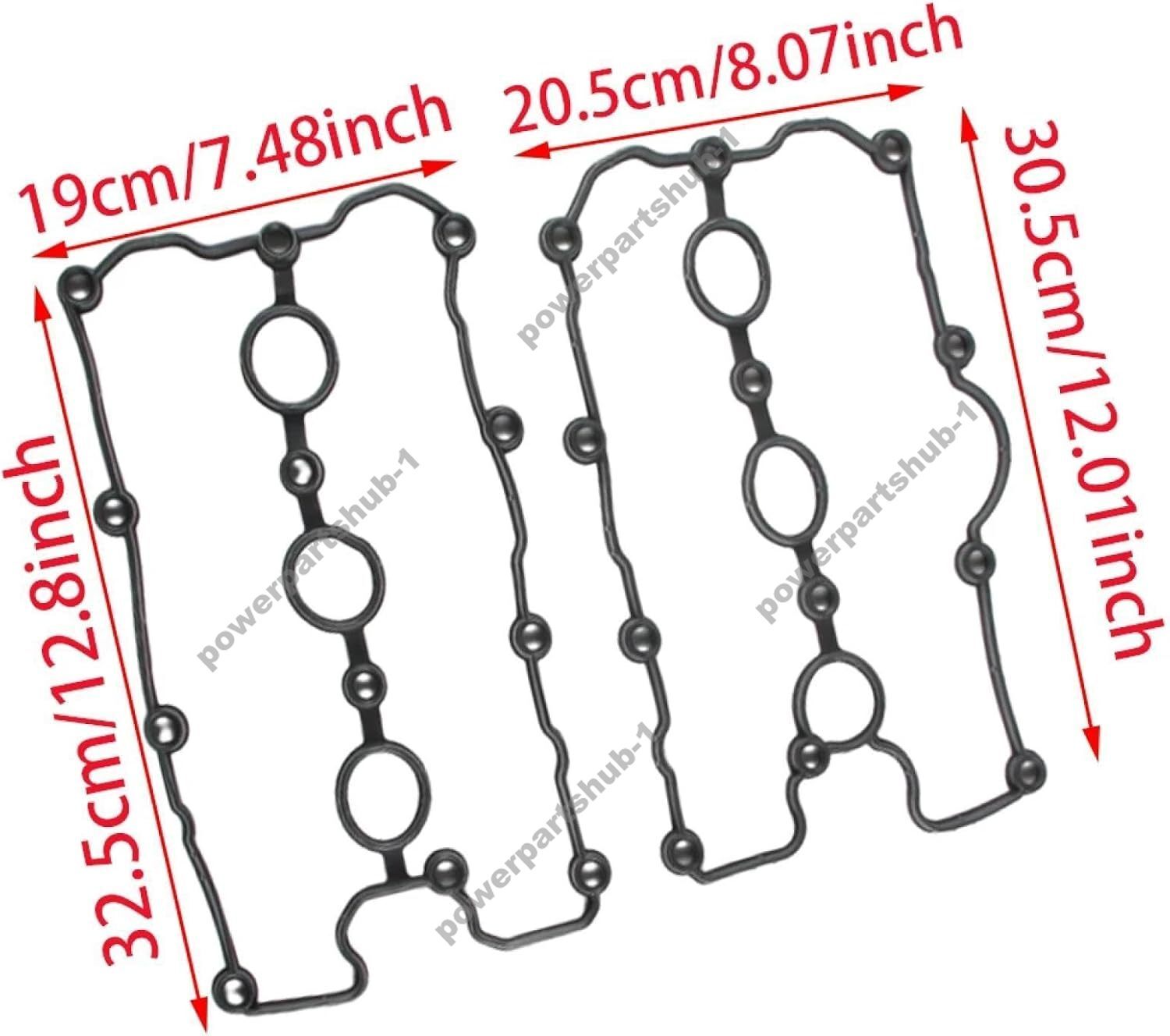 1Set Valve Cover Gasket 06E103484N 06E103483N for Audi for VW