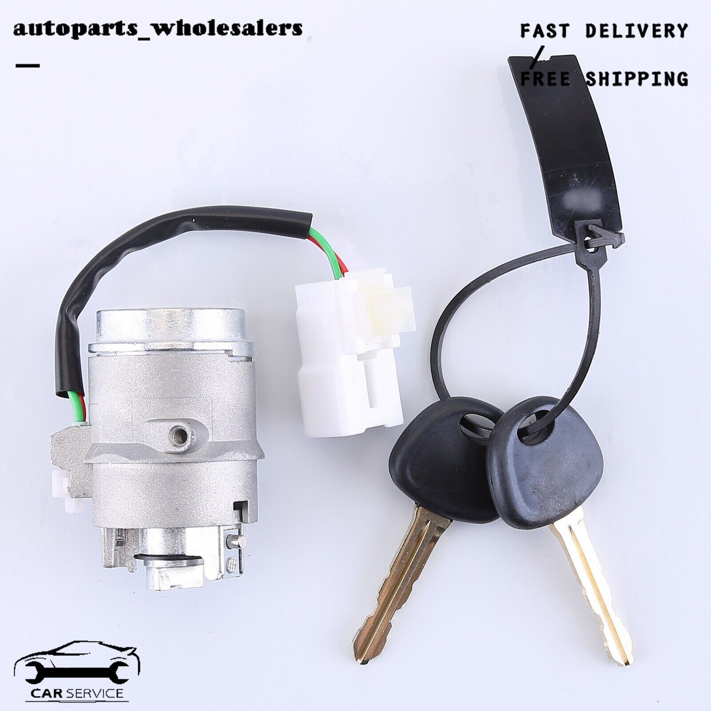Fits 2006 - 2011 for Hyundai Accent 16L Ignition Lock Cylinder and 2 Keys 81920-1EA00 New - v