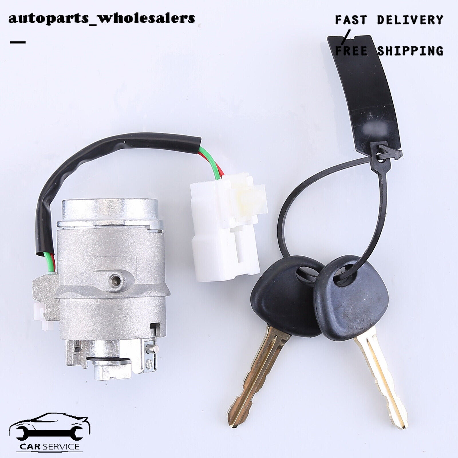Fits 2006 - 2011 for Hyundai Accent 16L Ignition Lock Cylinder and 2 Keys 81920-1EA00 New - v