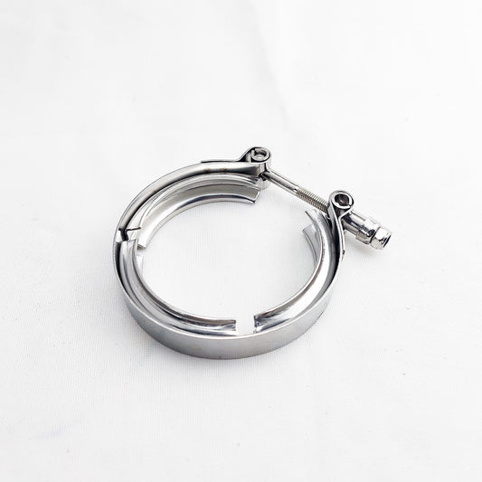 3-inch stainless steel V-band turbo downpipe exhaust V-band clip universal