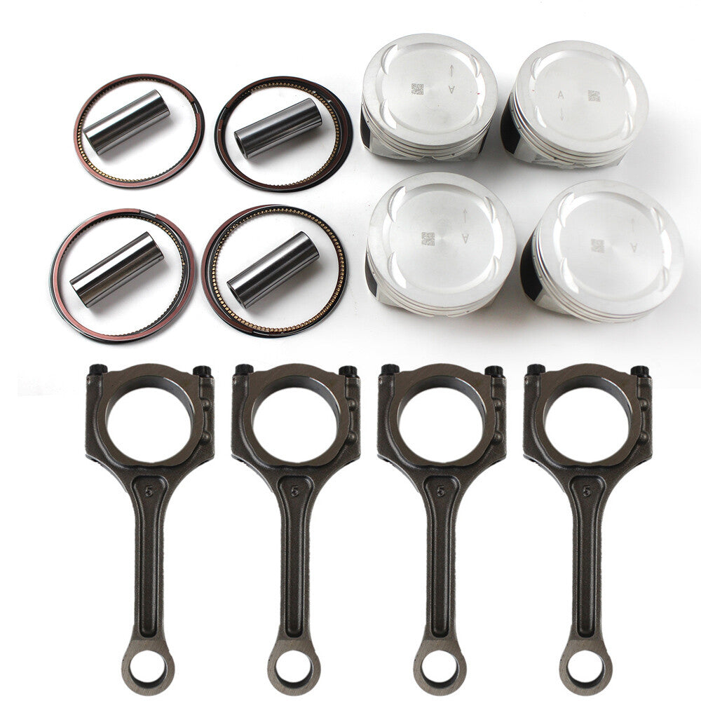 Connecting Rod & Piston Kit for Hyundai Sonata for Kia Sorento Optima 2.4L DOHC G4KE Q