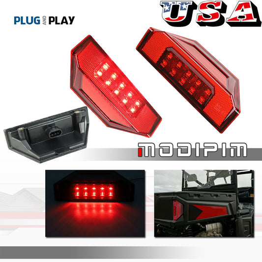 Suitable for 2013-2018 for Polaris RANGER 900 XP - a pair of brand new taillights - suitable for left and right- v