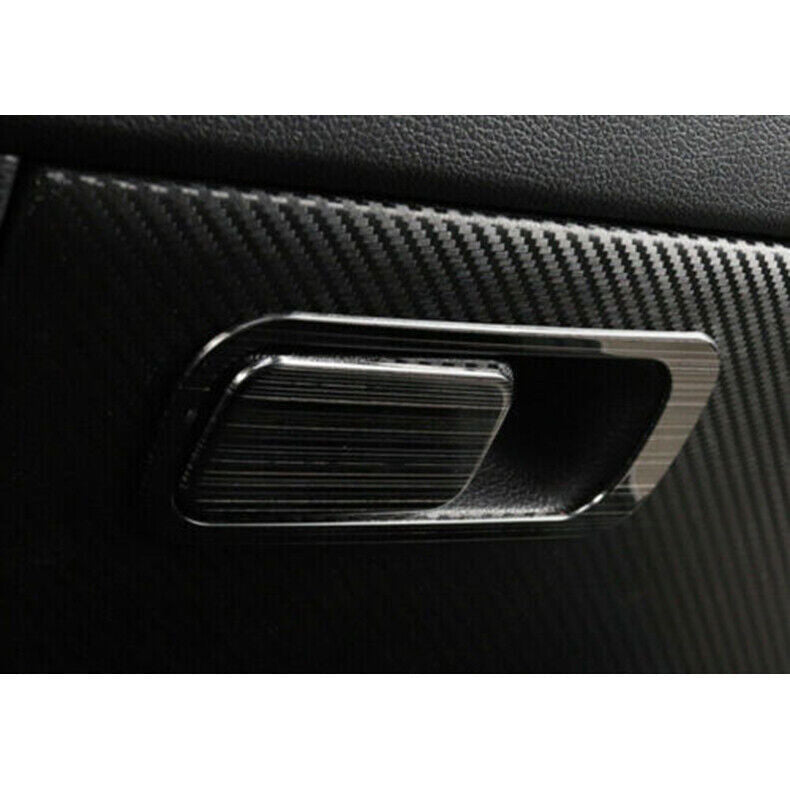 For RAV4 2019-2023 Carbon Style Interior Steering Wheel Cover Trim- v