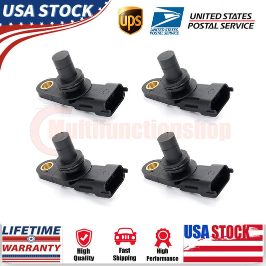 4PCS Camshaft Position Sensors 12608424 for GMC Acadia for Cadillac for Chevrolet for Buick Q