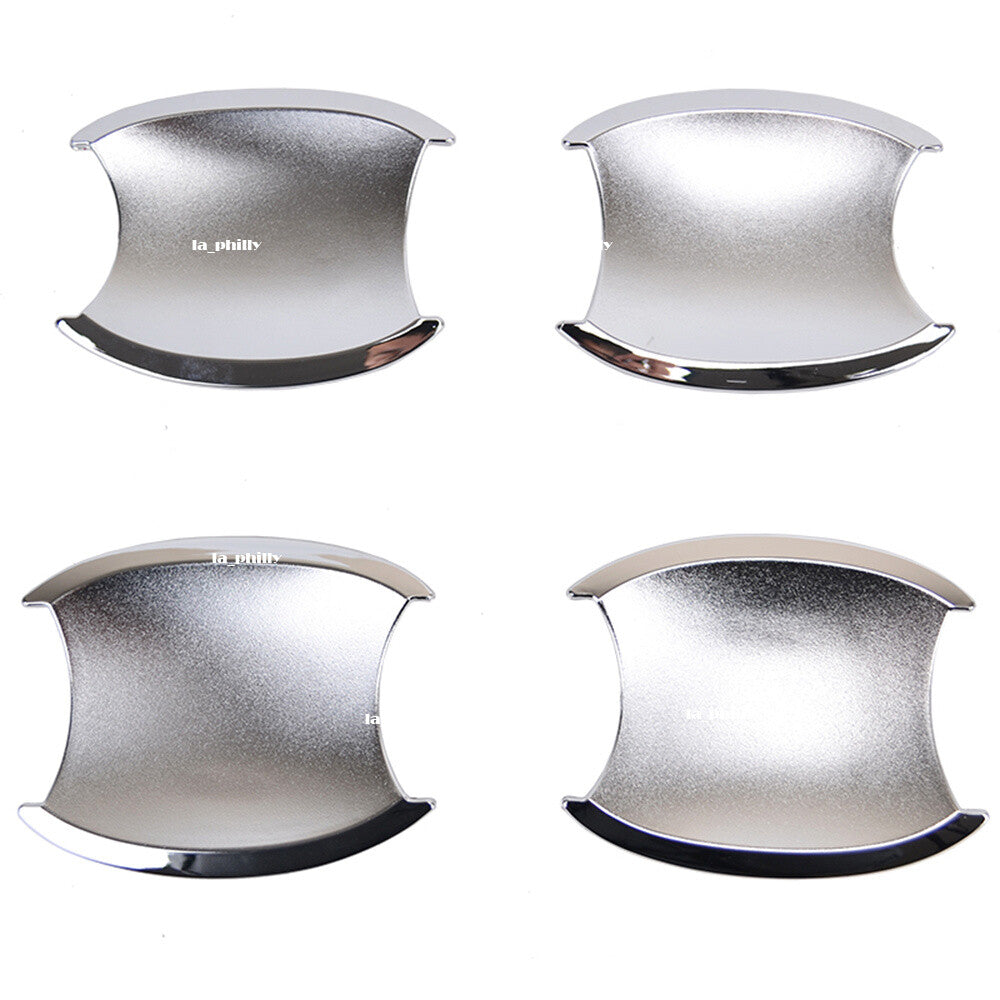 4Pcs Chrome Door Handle Cup Bowl Fits for Honda CRV for CR-V 2007 2008 2009 2010 2011