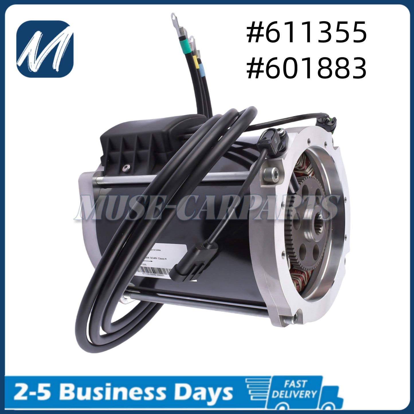 48V rear AC drive motor 611355 suitable for Cushman LSV EZGO RXV 2Five 2008-2015 671143 Q