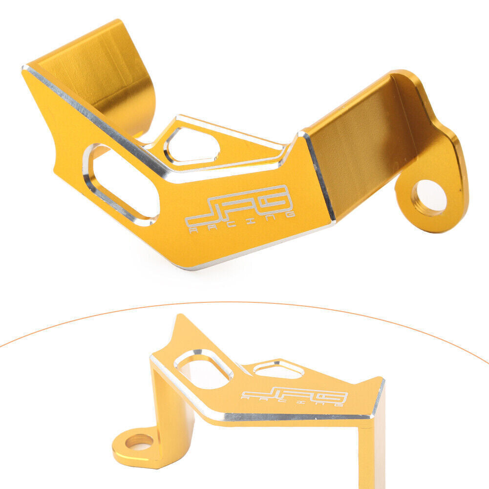 Fit RMZ250 RMZ450 RMX450 CNC Rear Brake Caliper Guard Protector Cover Gold Motor
