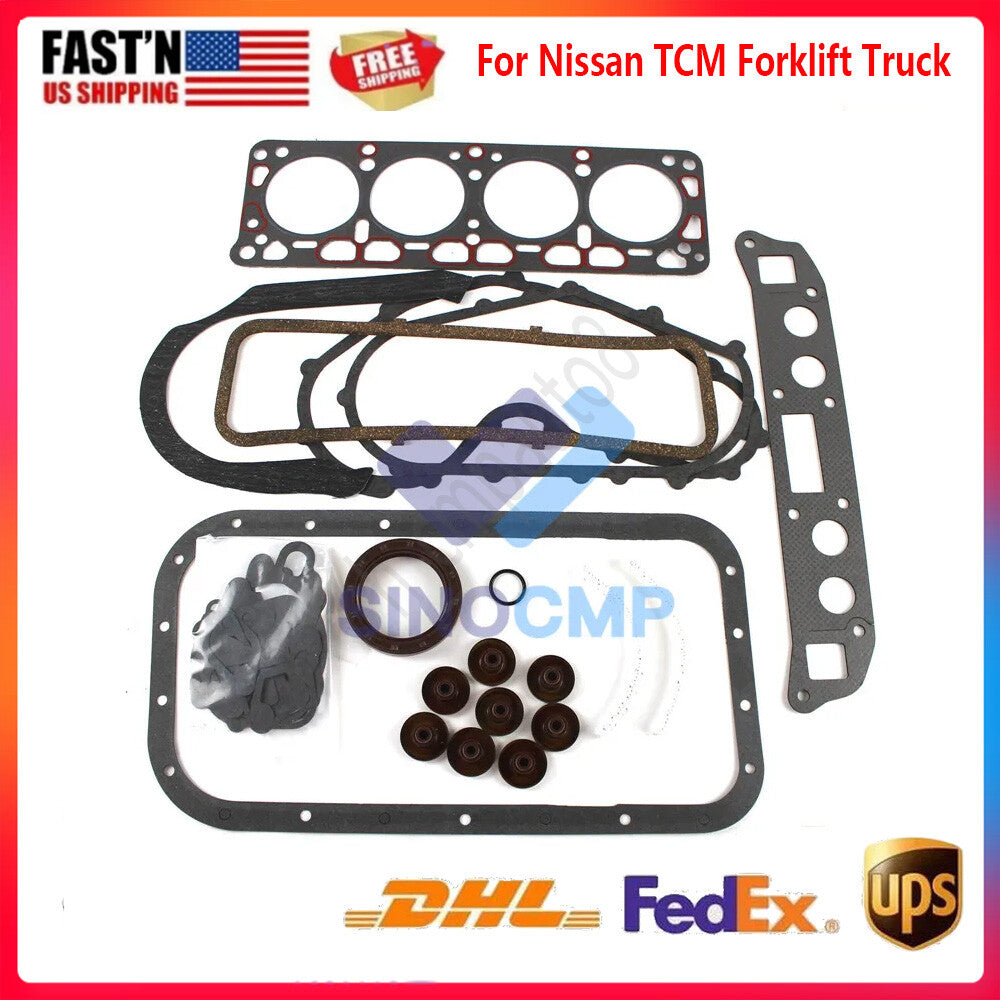 N-13207-53F00 Overhaul Gasket Kit For TCM Forklift Truck H20 H20-1 H20-2 Engine