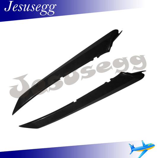 1 Pair Front Bumper Grille Trim Molding Right+Left for 18-23 for Toyota for Camry SE/XSE