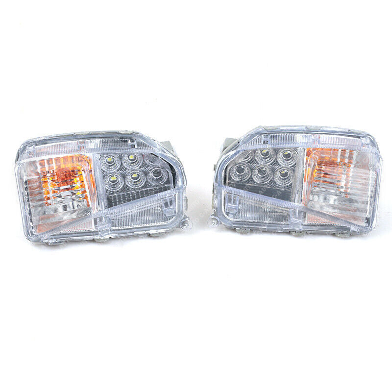 Front Fog Lights Daytime Running Lights Pair for Toyota Prius ZVW30 2012-2015
