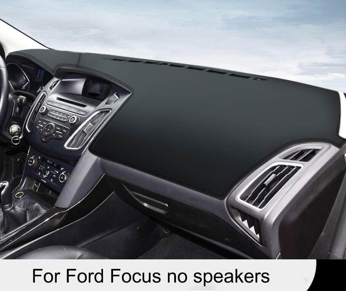1P PU leather Dashboard Dash Mat Non-slip DashMat Sun Shade for Ford Focus 12-18