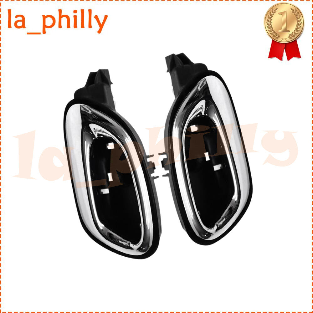 2pcs Front Left  Right Side Interior Door Handle for 2010-2015 for Chevrolet Camaro Q