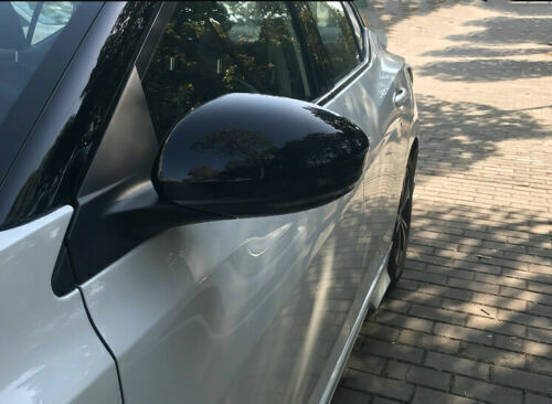 for Nissan Altima 2019-2023 ABS Gloss Black RearView Side Door Mirror Cover Trim