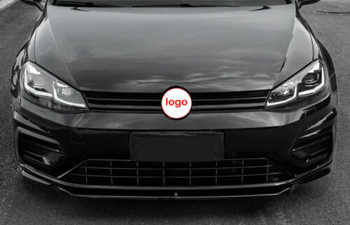 Fit For 19-20 for VW for Golf MK7.5 Glossy Black Center Mesh Grille Grill Strip Trim B n