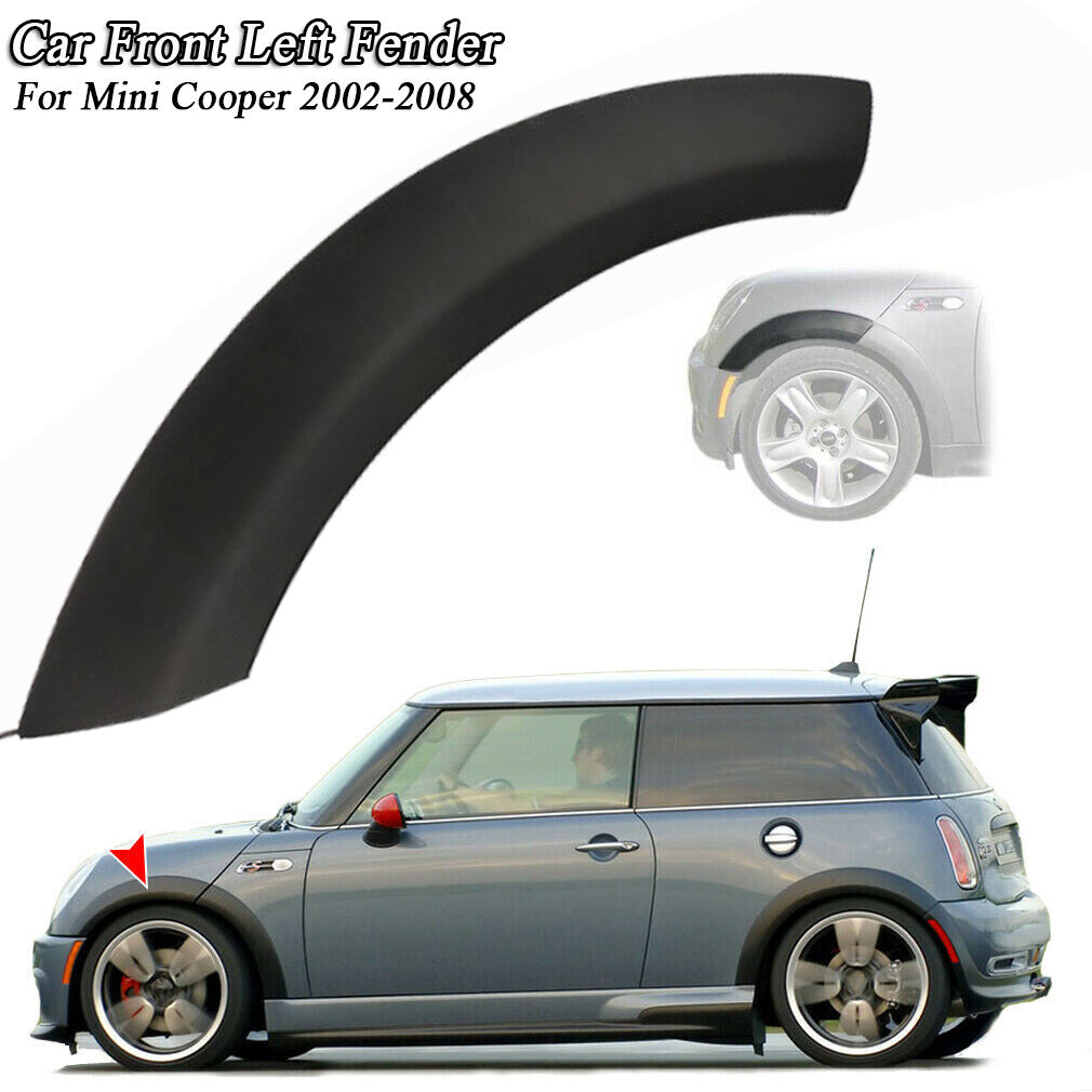 Front left wheel arch trim fender cover for 02-08 for BMW for Mini Cooper 51131505867