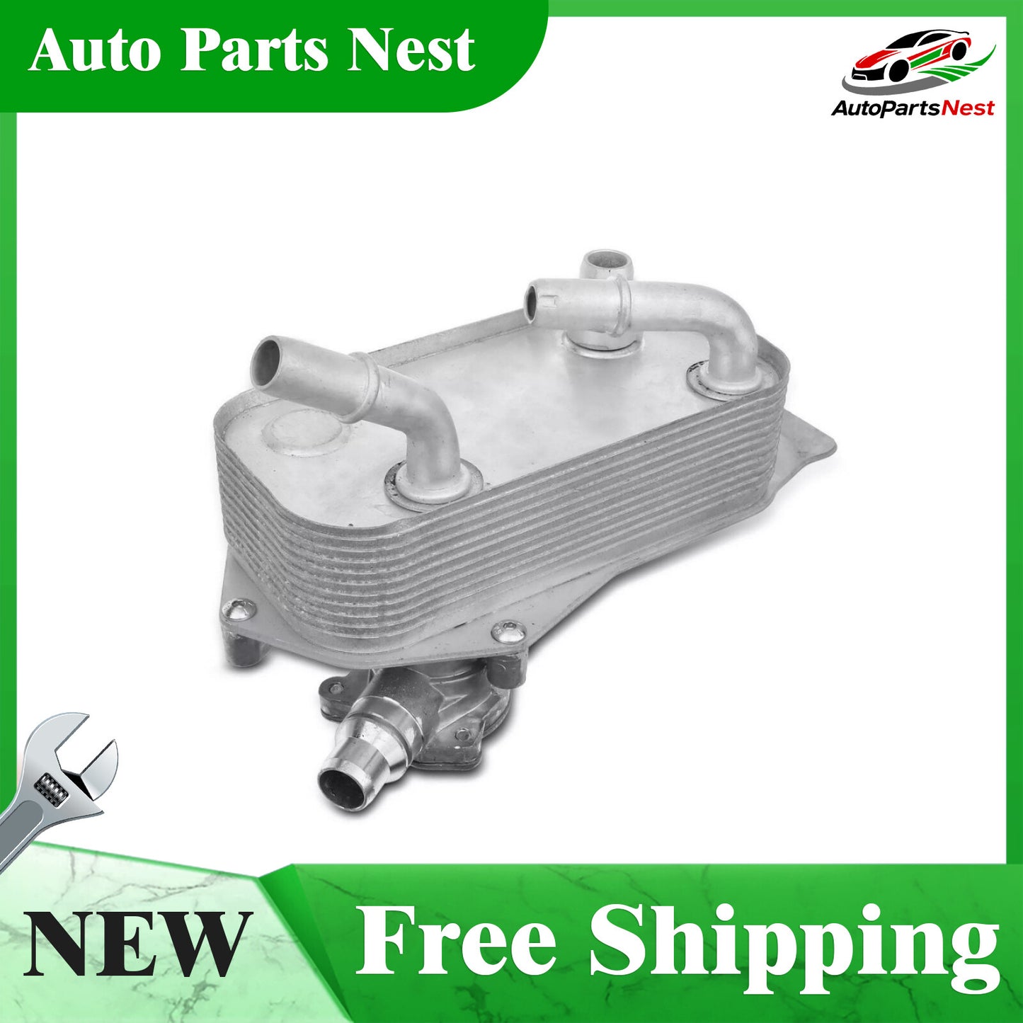 Auto Transmission Oil Cooler w/ Support for 128i 328i 2007-2013 330i 335i X1 Z4 Q