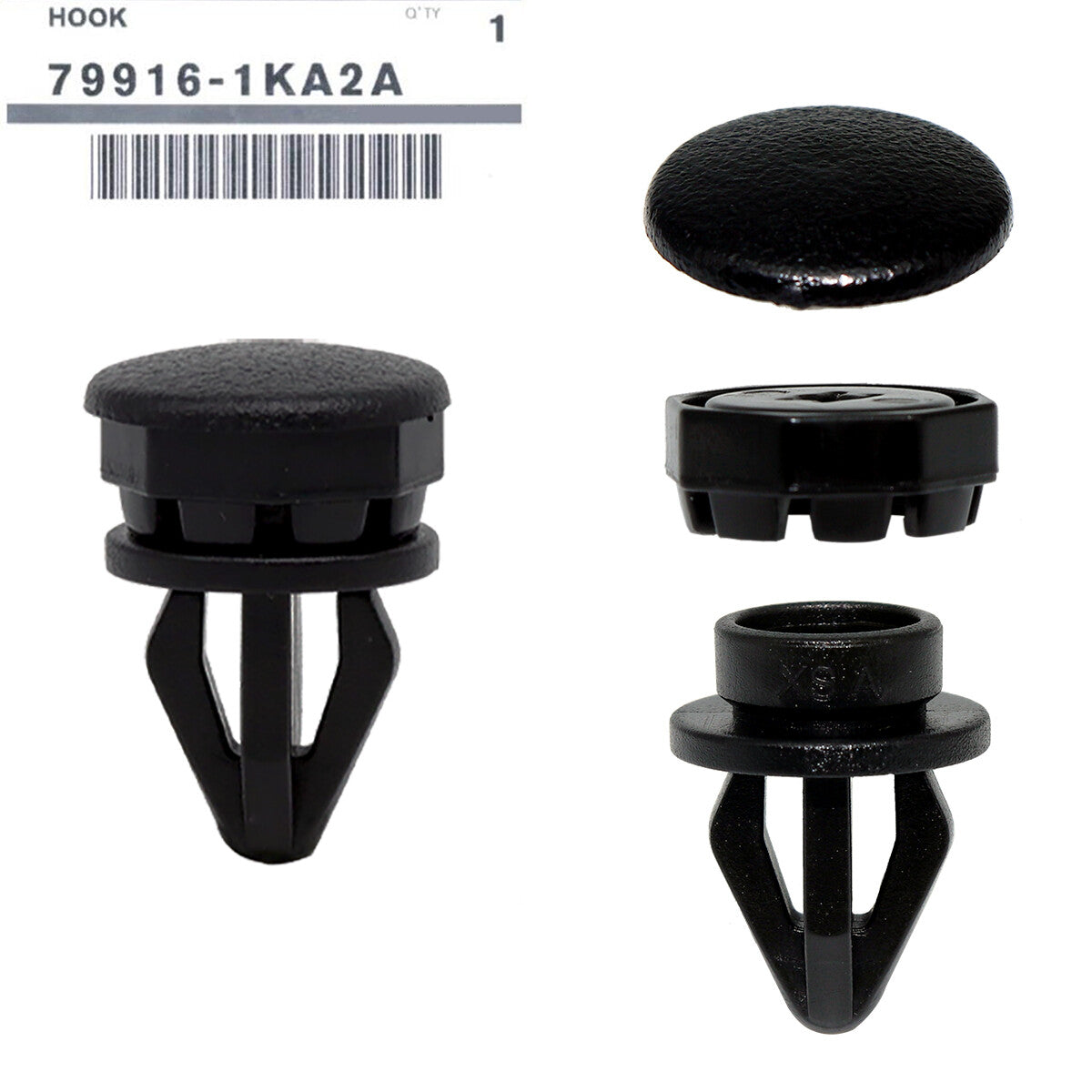 4X For Juke F15 79916-1KA2A Parcel Shelf Hanger Button Shelves Interior Clips