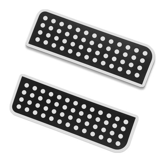 Rear Door Window Glass Strip Sticker Trim for Jeep for Wrangler JK 07-17 Accessories