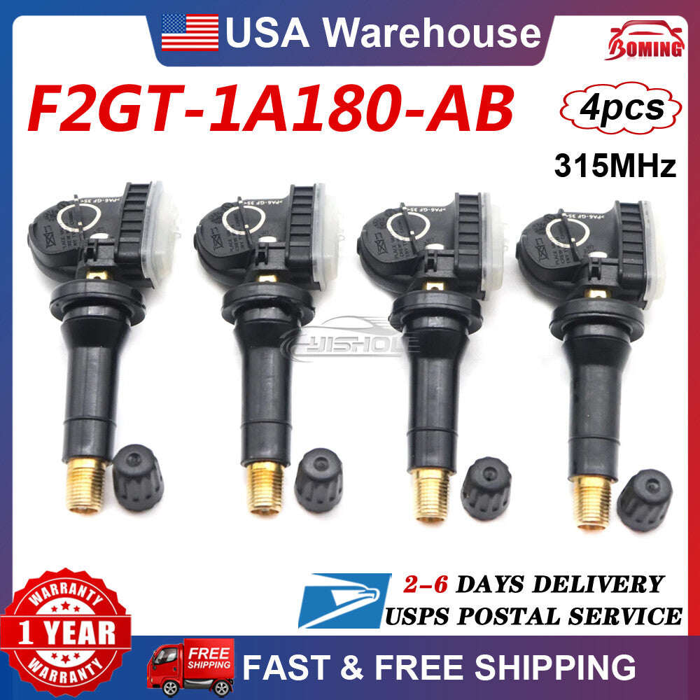 4X TPMS Tire Pressure Sensor F2GZ1A189AB For F150 Explorer for Mustang TPMS35 315Mhz