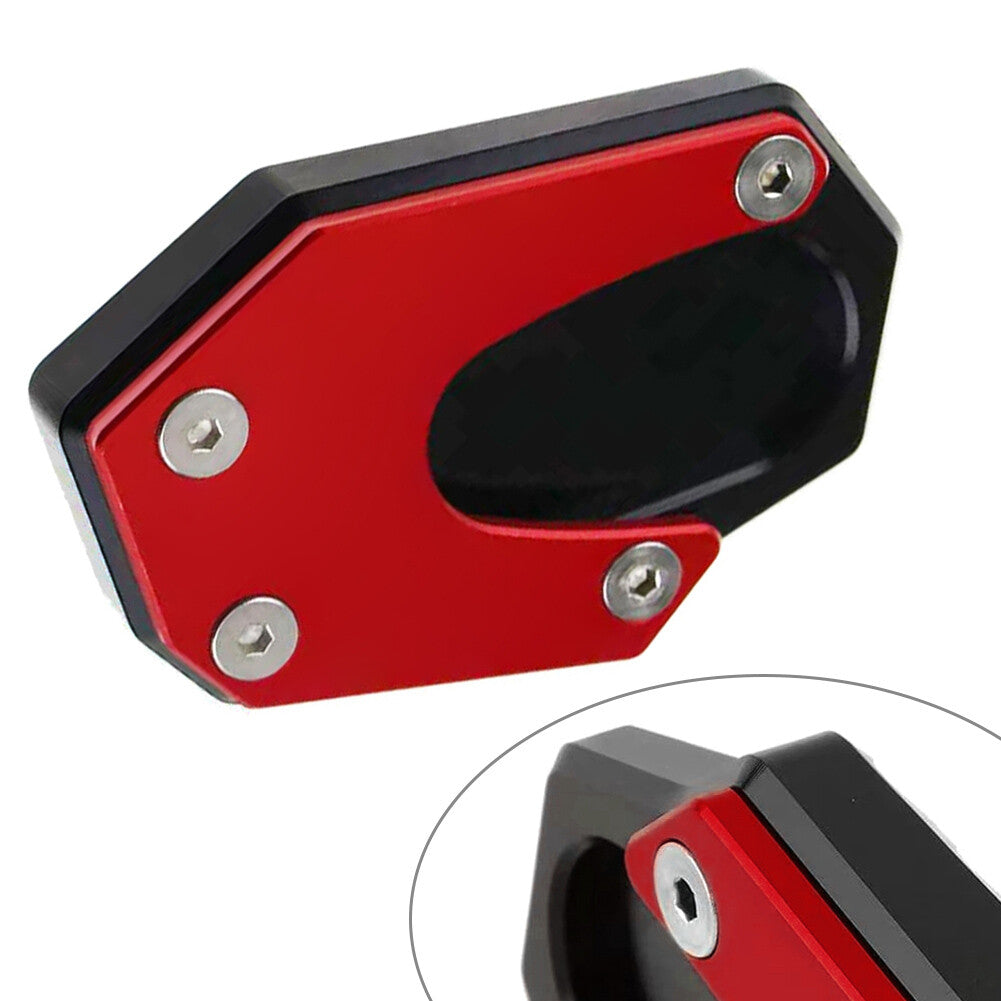 Side Stand Enlarge Kickstand Pad Red for Suzuki V-STORM 800DE 2023 Q