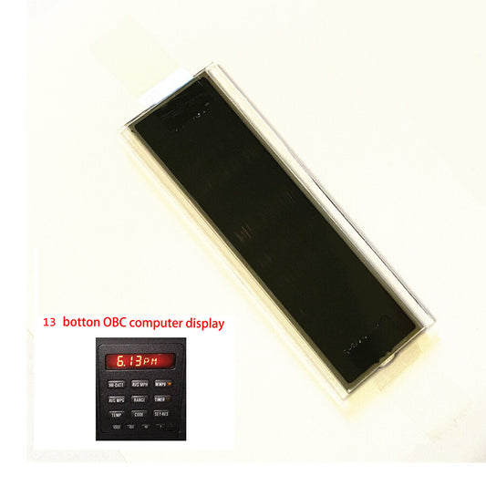 1x LCD Display Replacement for BMW E28 E30 13 Button OBC Bordcomputer BC1 Screen Q