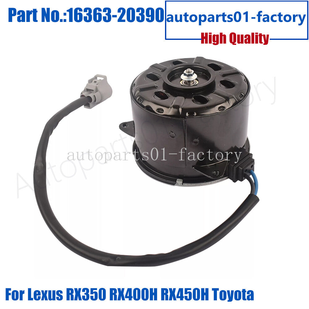 16363-20390 Cooling Fan Motor Assembly for Lexus RX350 RX400H RX450H for Toyota